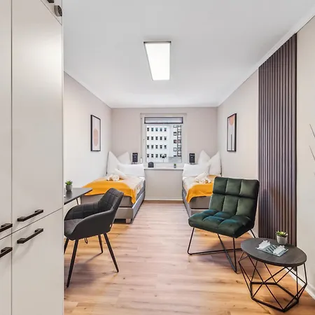 Апартаменти Modernes 2 Mit Balkon, Zentrale Lage Бремен