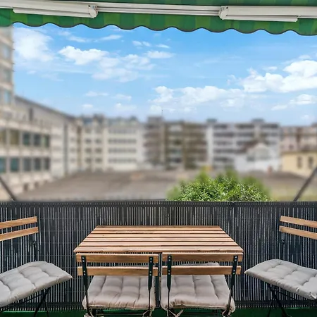 아파트 Modernes 2 Mit Balkon, Zentrale Lage 브레멘